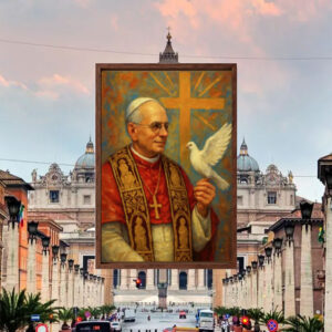 Pope Leo XIV Christian Art Print Poster