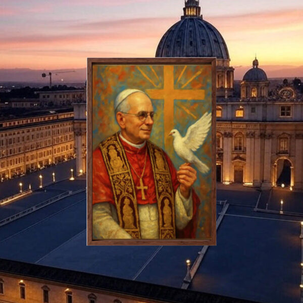 Pope Leo XIV Christian Art Print Poster