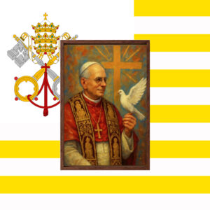 Pope Leo XIV Christian Art Print Poster