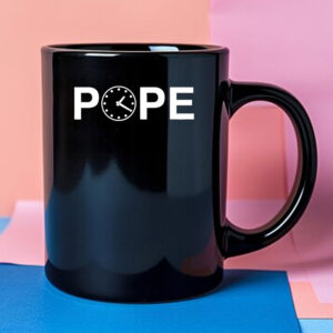 Pope Leo XIV Clock Mug