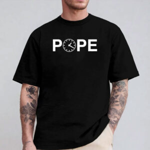 Pope Leo XIV Clock T-shirt