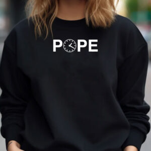 Pope Leo XIV Clock T-shirt