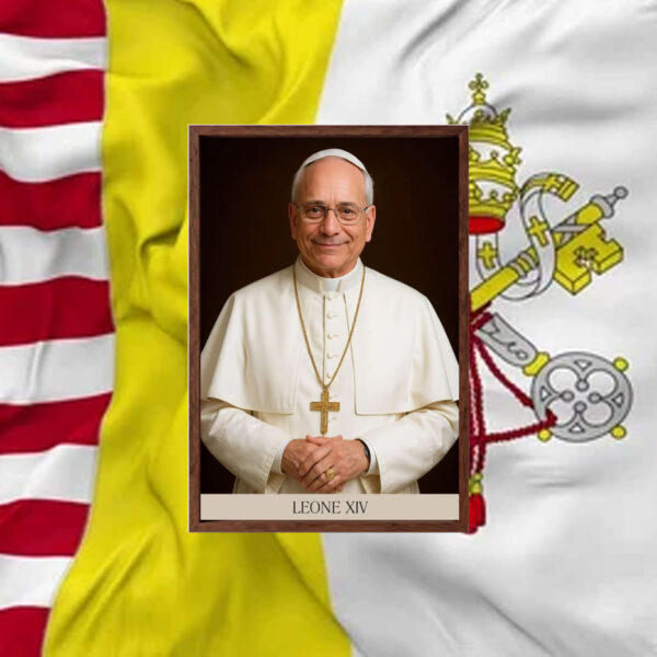 Pope Leo XIV Digital Poster