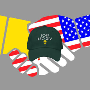 Pope Leo XIV Embroidered Dad hat