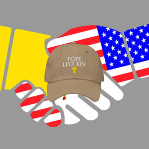Pope Leo XIV Embroidered Dad hat
