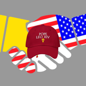 Pope Leo XIV Embroidered Dad hat