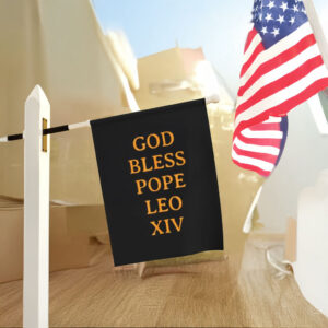 Pope Leo XIV Garden Flag