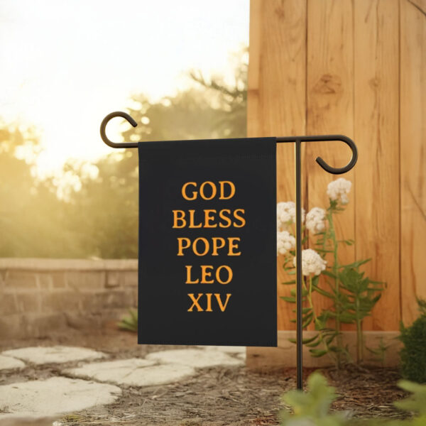 Pope Leo XIV Garden Flag