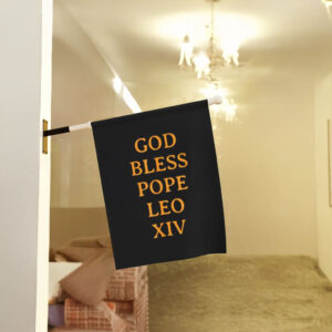 Pope Leo XIV Garden Flag