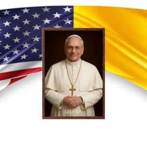 Pope Leo XIV Holy Father Portrait Poster