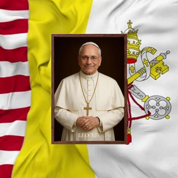 Pope Leo XIV Holy Father Portrait Poster