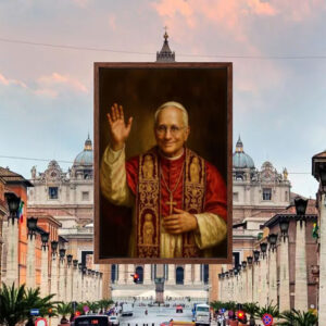 Pope Leo XIV Inspirational 2025 Poster