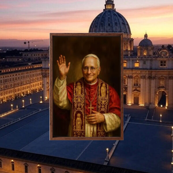 Pope Leo XIV Inspirational 2025 Poster