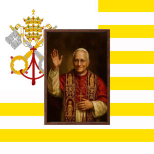 Pope Leo XIV Inspirational 2025 Poster