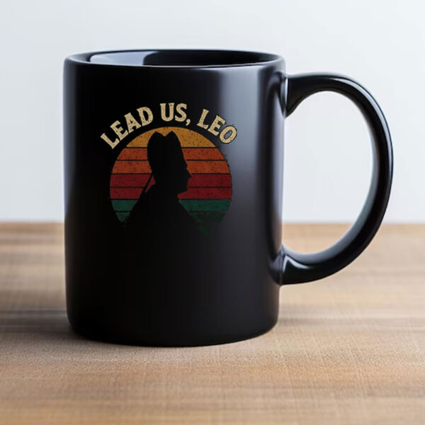 Pope Leo XIV Lead Us Leo 2025 vintage Mug