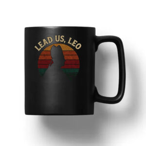 Pope Leo XIV Lead Us Leo 2025 vintage Mug