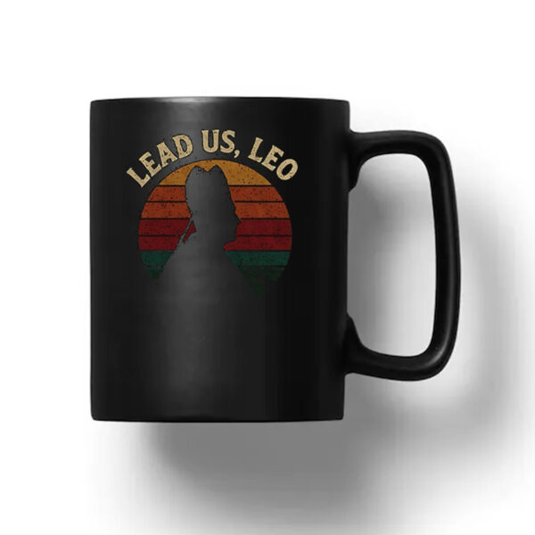 Pope Leo XIV Lead Us Leo 2025 vintage Mug