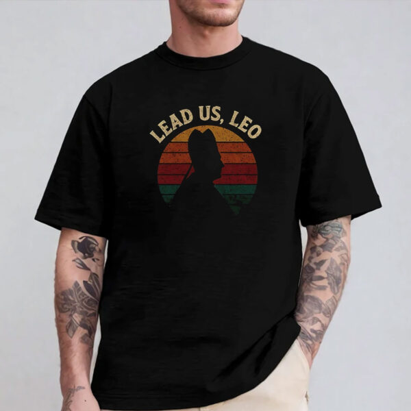 Pope Leo XIV Lead Us Leo 2025 vintage Shirt