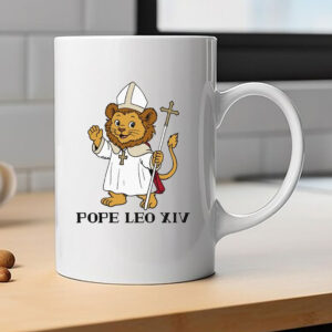 Pope Leo XIV Lion Mug