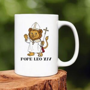 Pope Leo XIV Lion Mug