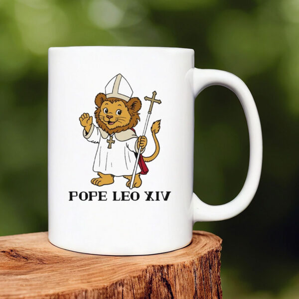 Pope Leo XIV Lion Mug