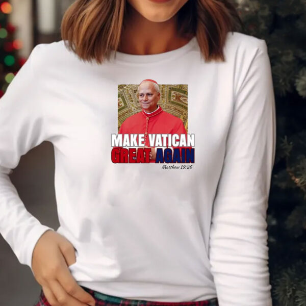 Pope Leo XIV Make Vatican Great Again Shirt