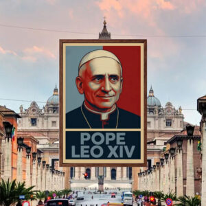 Pope Leo XIV, Papal Tribute Poster