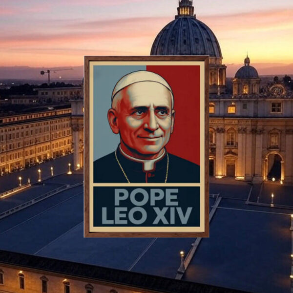 Pope Leo XIV, Papal Tribute Poster