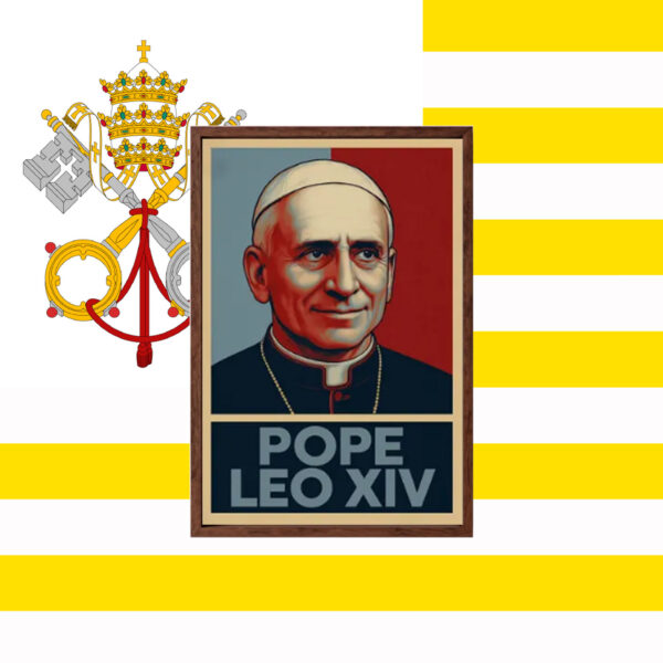 Pope Leo XIV, Papal Tribute Poster