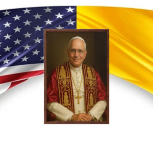 Pope Leo XIV Portrait Poster