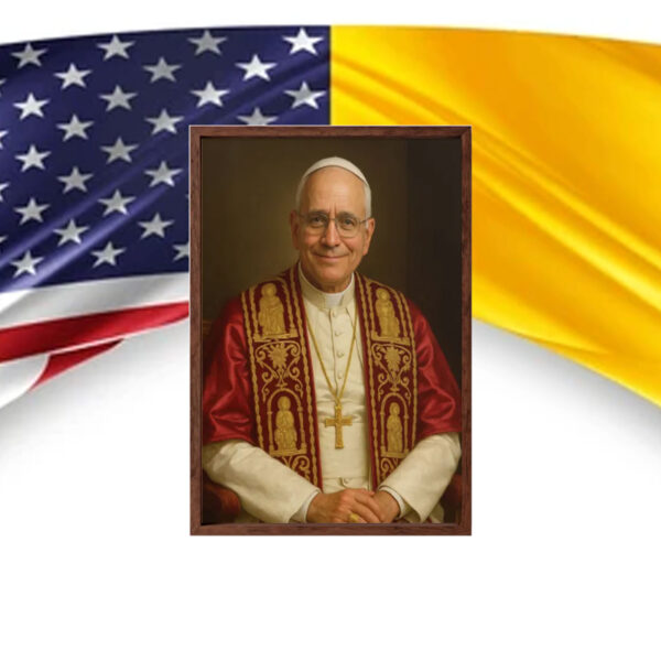 Pope Leo XIV Portrait Poster