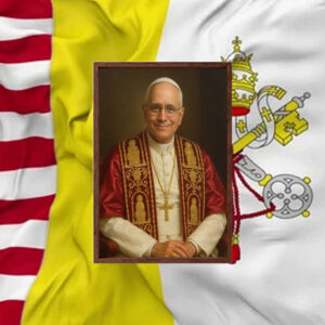 Pope Leo XIV Portrait Poster