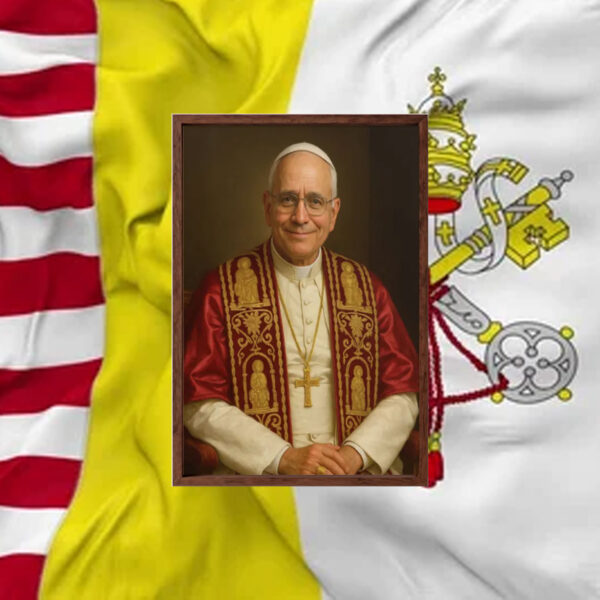 Pope Leo XIV Portrait Poster