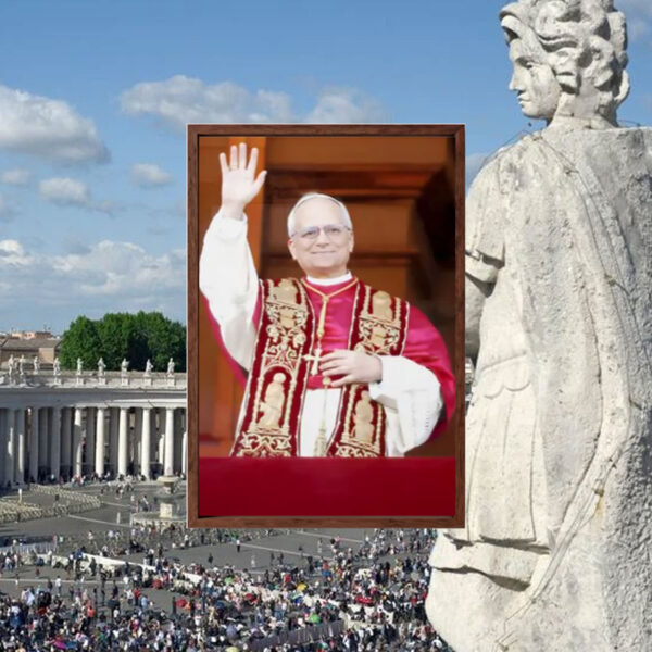 Pope Leo XIV Poster, Robert Francis Prevost art New Pope Poster