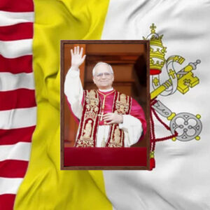 Pope Leo XIV Poster, Robert Francis Prevost art New Pope Poster