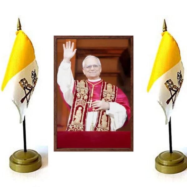Pope Leo XIV Poster, Robert Francis Prevost art New Pope Poster