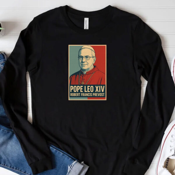 Pope Leo XIV Robert Francis Prevost T-Shirt