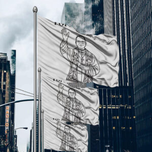 Pope Leo XIV Robert Prevost New Pope 2025 Flag