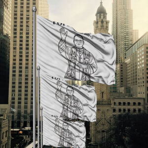 Pope Leo XIV Robert Prevost New Pope 2025 Flag