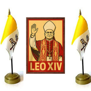 Pope Leo XIV _ Poster Style Christian Vatican Poster