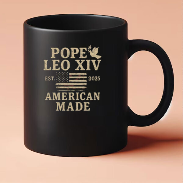 Pope Leo Xiv First American Pope Mug