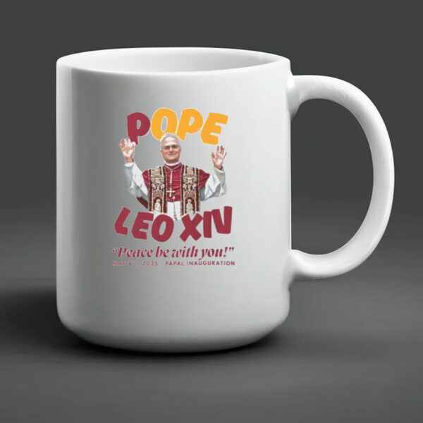 Pope Leo Xiv Peace With You Mug