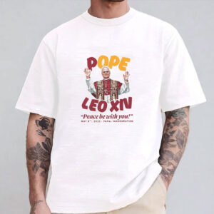 Pope Leo Xiv Peace With You Shirt