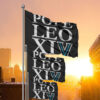 Pope Leo Xiv Vatican City 2025 Flag