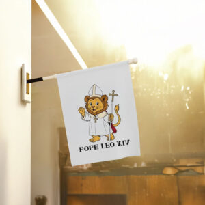 Pope leo xiv 2025 Garden Flag