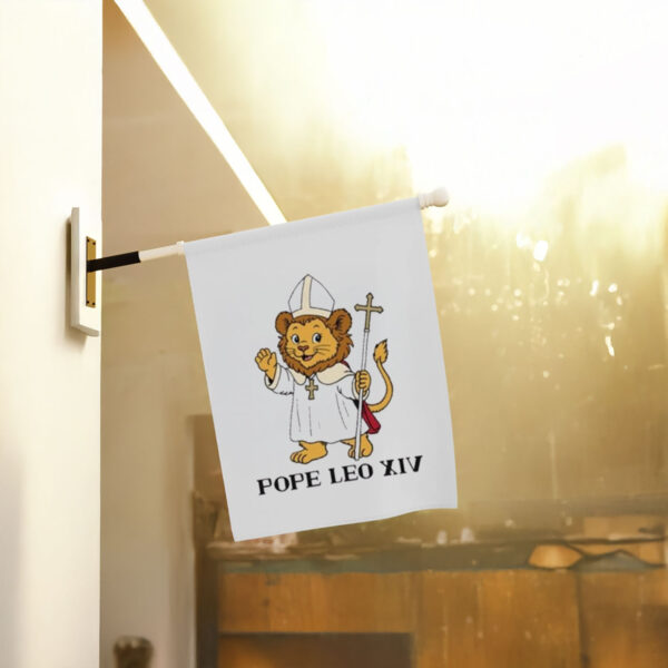 Pope leo xiv 2025 Garden Flag