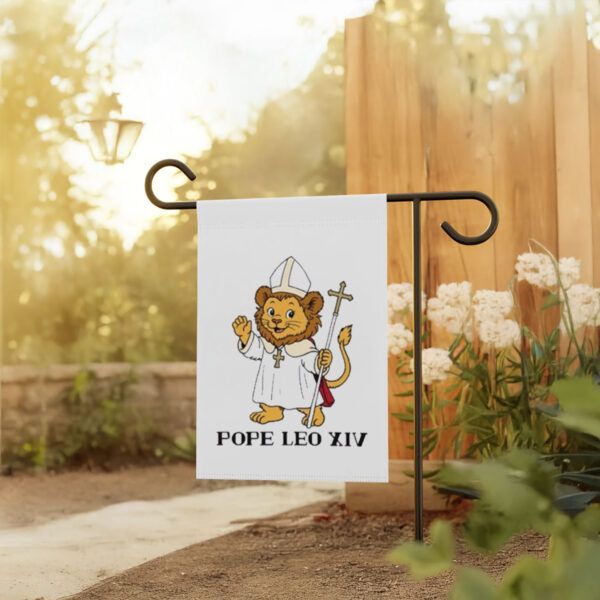 Pope leo xiv 2025 Garden Flag