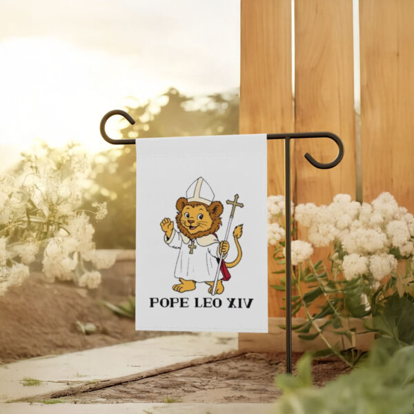 Pope leo xiv 2025 Garden Flag