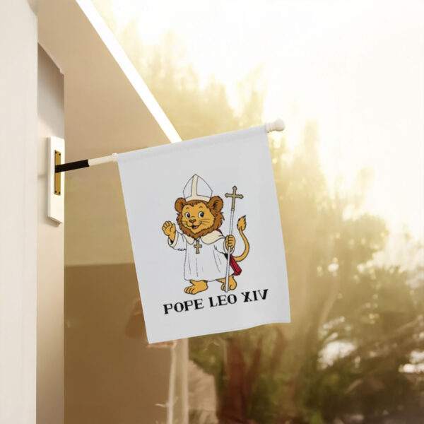 Pope leo xiv 2025 Garden Flag