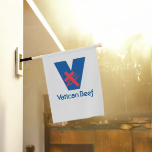 Pope leo xiv vatican beef Flag
